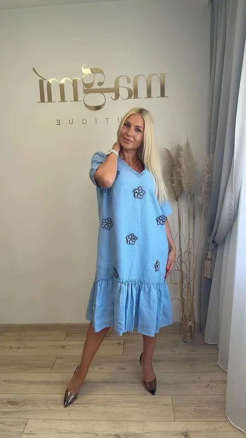 MEDVILNĖS SUKNELĖ
