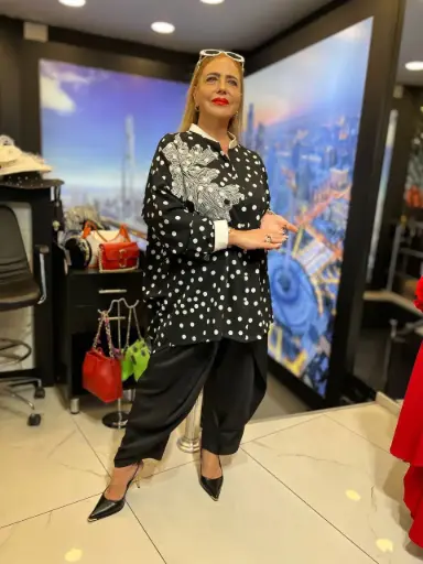 llgi marškinukai su taškuota dekoracija 7220